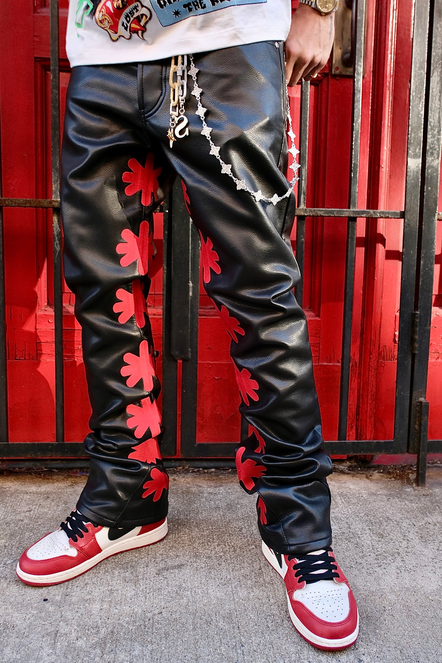 Diamond Clover Belt Chain