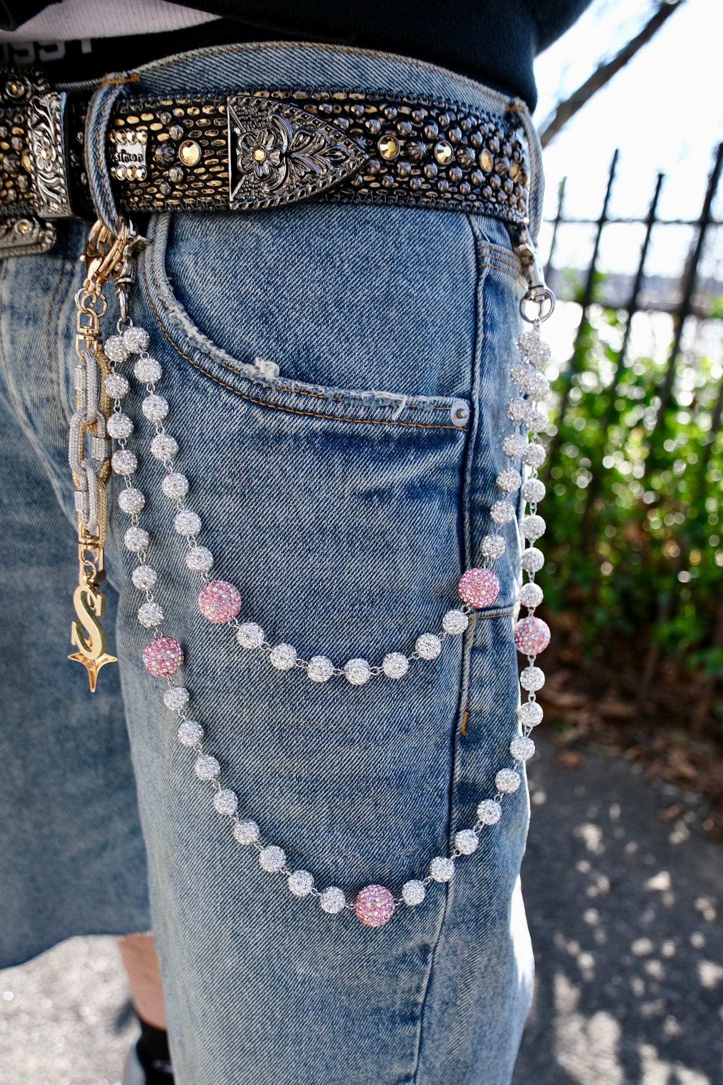 Iced BB Belt Chain