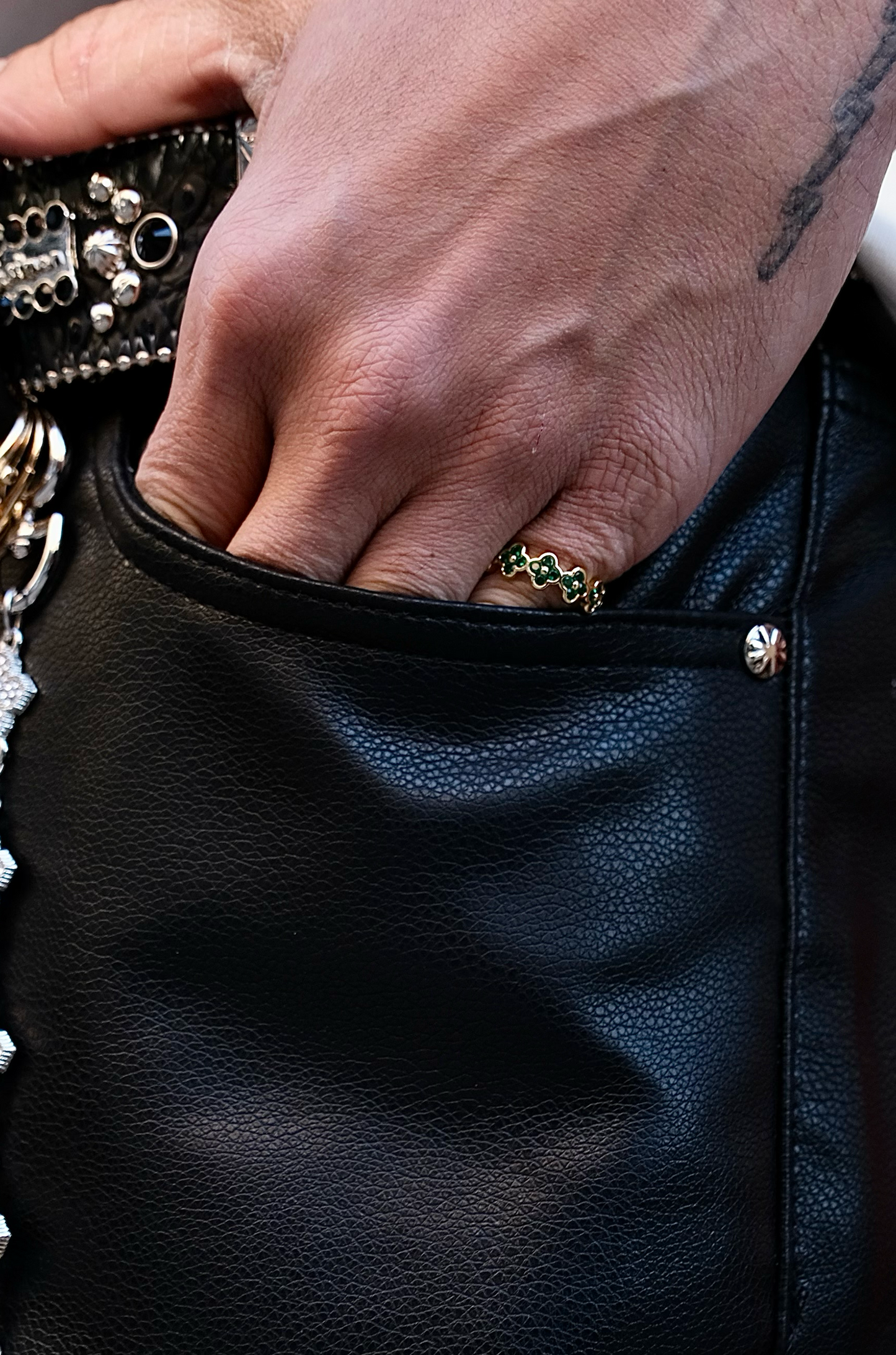 Clover Ring (Green)